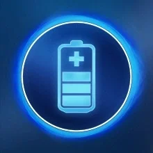 Oral-B electric toothbrush battery icon, indicating battery life or charging status.