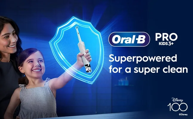 Oral-B Pro kids3+ Superpowered for a super clean