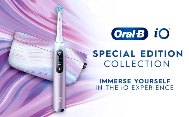 Oral-B io. Special edition collection. Immerse yourself in the io experience.