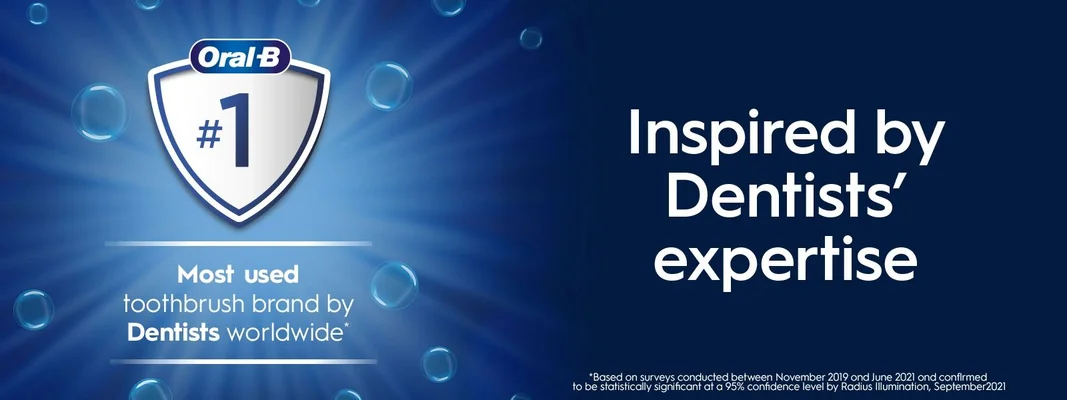 Inspired by Dentists expertise. Most used toothbrush brand by dentists worldwide