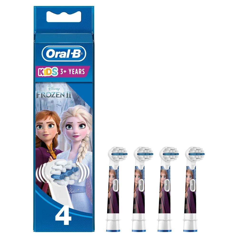 Oral-B Kids Disney Frozen for Electric Toothbrush, 4 Brush Heads Image 1