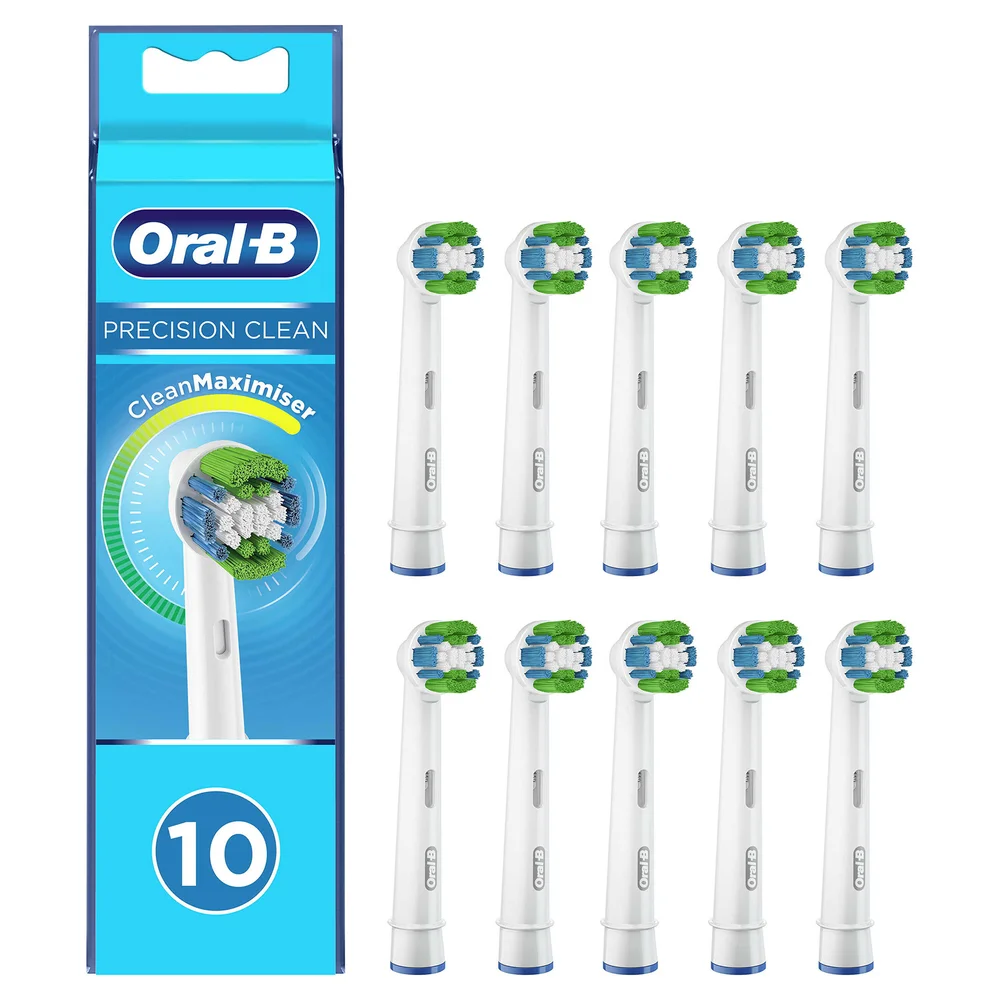 Oral B Precision Clean Brush Heads - Mailbox Compatible, 10 pack Image 1