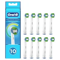 Oral B Precision Clean Brush Heads - Mailbox Compatible, 10 pack