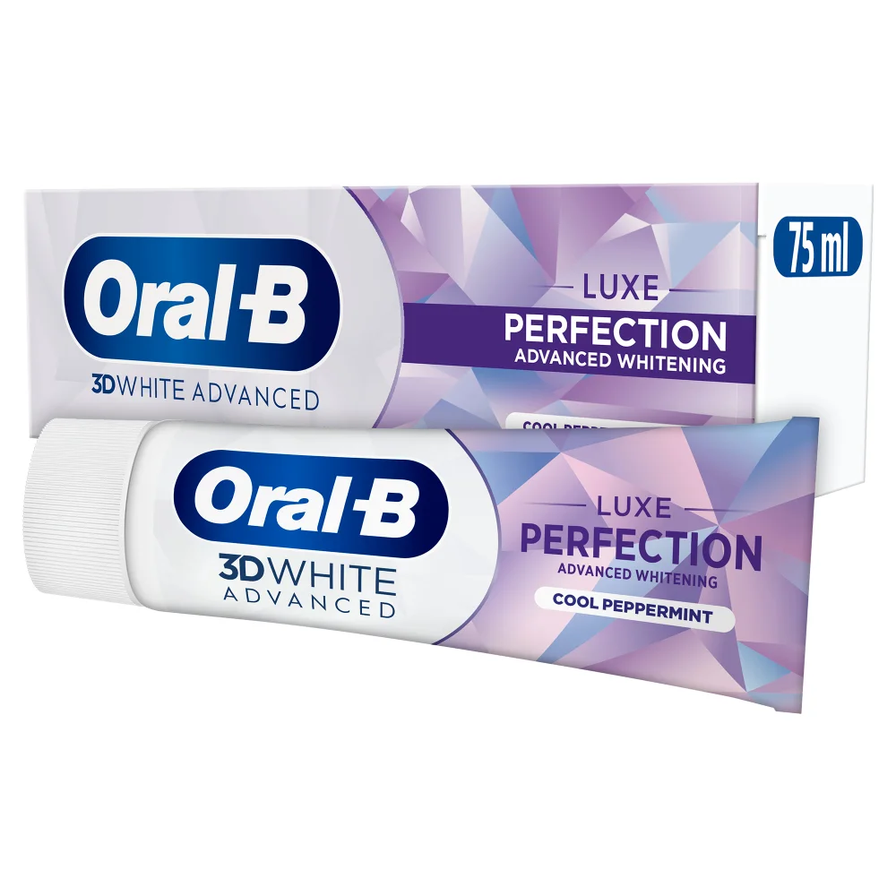 Oral-B 3DWhite Advanced Luxe Perfection Toothpaste 75ml Image 1