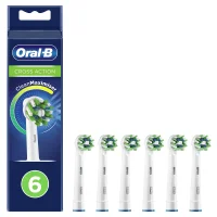 Oral B Crossaction Toothbrush Head with CleanMaximiser Technology, 6 pack
