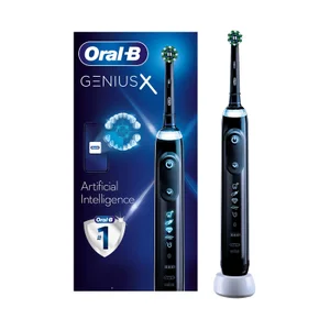 Oral B Genius X Black Electric Toothbrush Designed by Braun