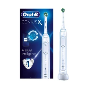 Genius X White Electric Toothbrush Designed By Braun