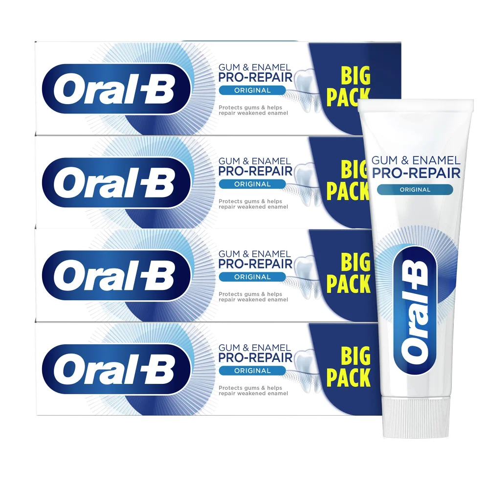 Oral-B Gum & Enamel Pro-Repair Original Toothpaste 4x100ml Image 1