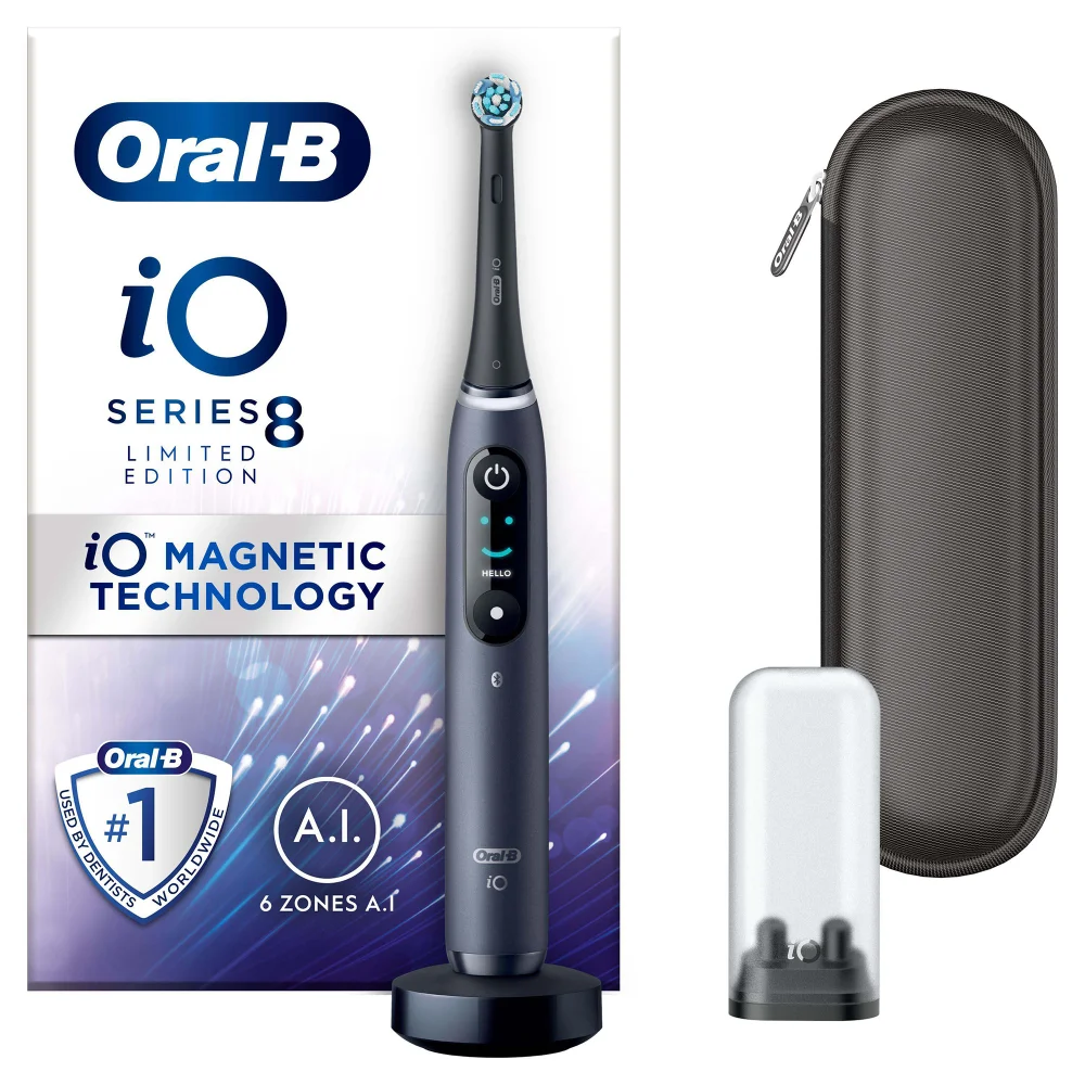 Oral B Limited Edition iO - 8 - Electric Toothbrush Black Image 1