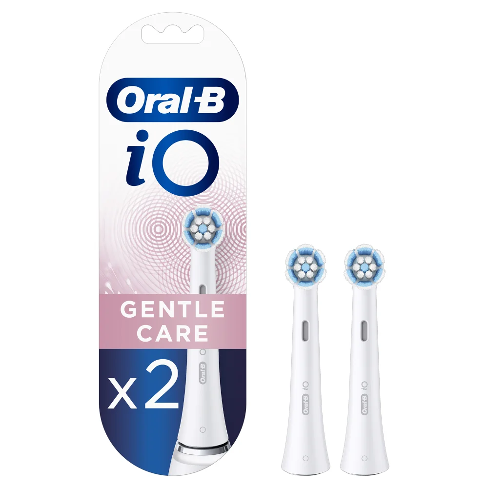 Oral-B iO Gentle Care Toothbrush Heads, Pack of 2 Counts Image 1