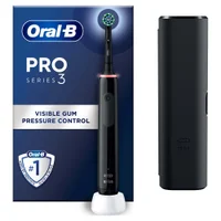Oral-B Pro 3500 3D White Pink Electric Toothbrush with Travel Case