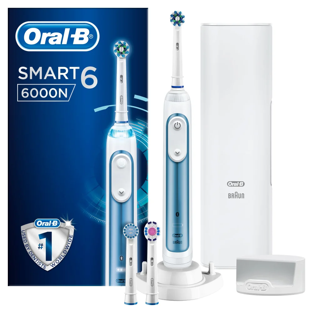 Oral-B Smart 6 Blue Electric Toothbrush Image 1