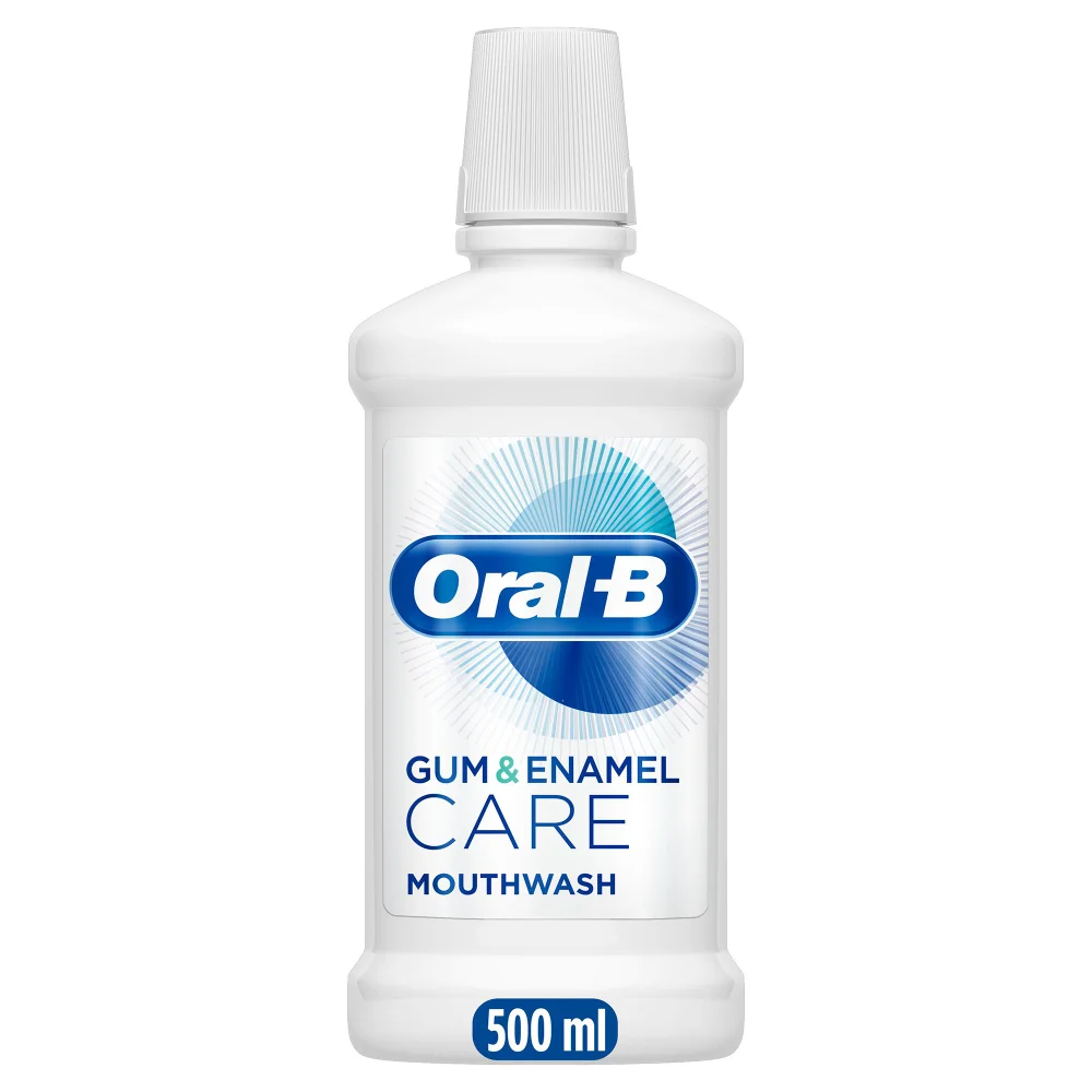 Oral B Gum & Enamel Care Fresh Mint Mouthwash 500ml Image 1