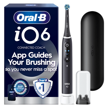 Oral-B iO 6 Pink Electric Toothbrush Designed By Braun