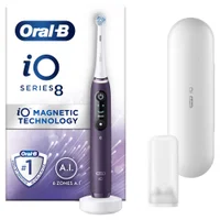 Oral B iO8 Black Electric Toothbrush with Travel Case