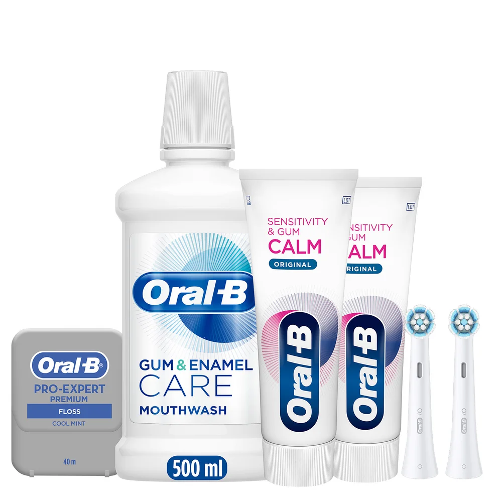 Oral-B iO Gentle Care Sensitivity & Gum Calm Bundle Image 1