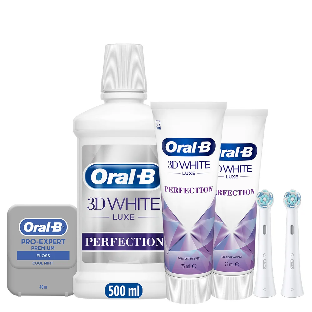 Oral-B iO Ultimate Clean 3D White Luxe Bundle Image 1