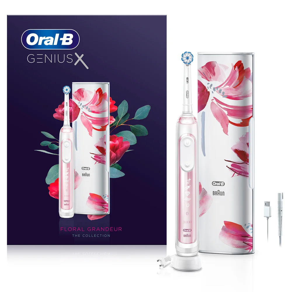 Genius X Limited Edition Electric Toothbrush Blush Pink Image 1