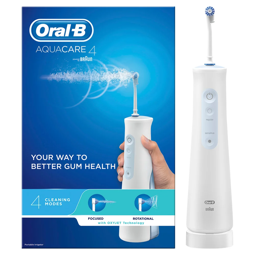 Aquacare Water Flosser Featuring Oxyjet Technology Image 1