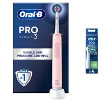 Oral B Pro 3000 3D White Pink Electric Toothbrush