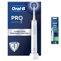 Oral-B Pro 3000 Cross Action White Electric Toothbrush