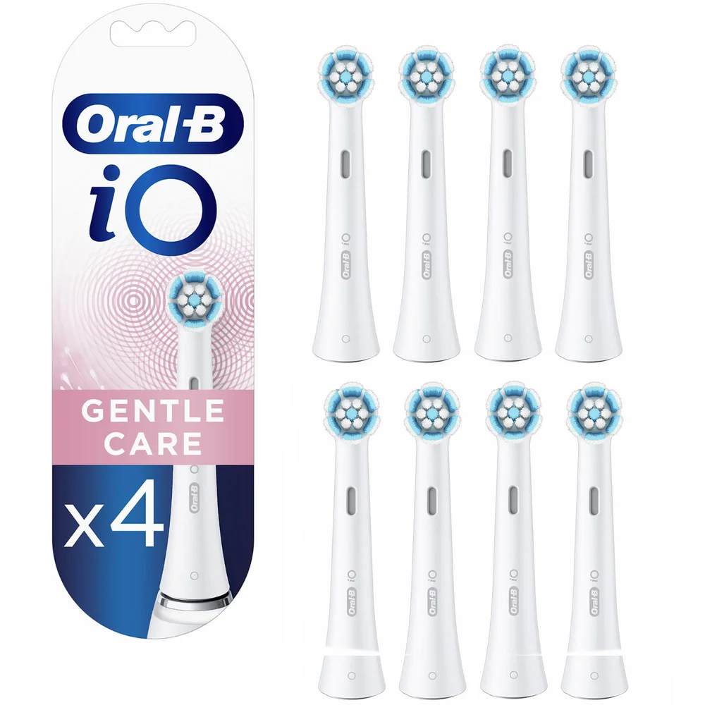 Oral-B iO Gentle Care Toothbrush Heads - 8 Pack Image 1