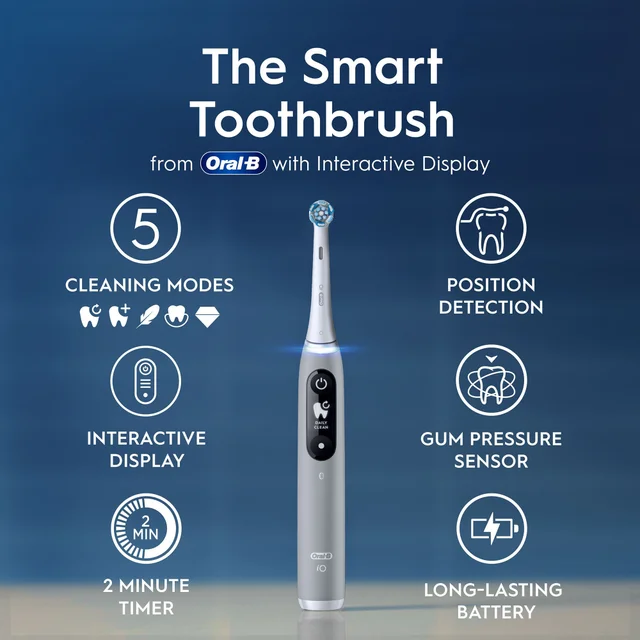 Oral-B iO 6 Grey Electric Toothbrush
