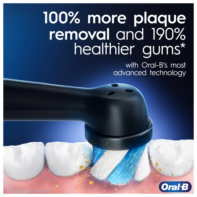 Oral-B iO7 - Black & White Electric Toothbrushes