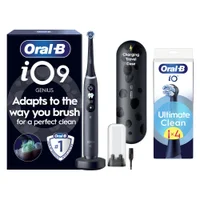 Oral B iO9 Black Onyx Electric Toothbrush with Charging Travel Case - undefined undefined