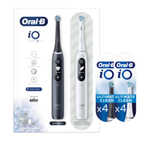Oral-B iO7 - Black & White Electric Toothbrushes