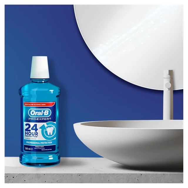 Oral-B Pro-Expert Professional Protection Mouthwash 500ml