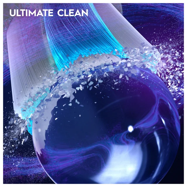 Oral-B iO Ultimate Clean Toothbrush Heads Black 6 Pack
