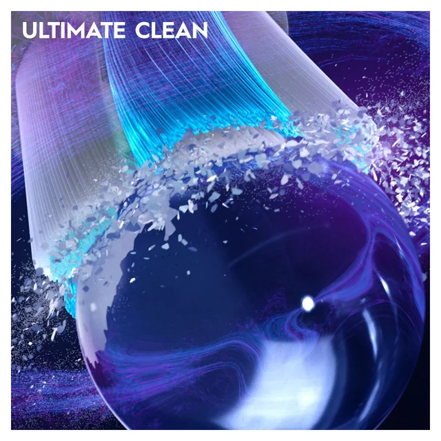 Oral-B iO Ultimate Clean Toothbrush Heada Black 6 Pack