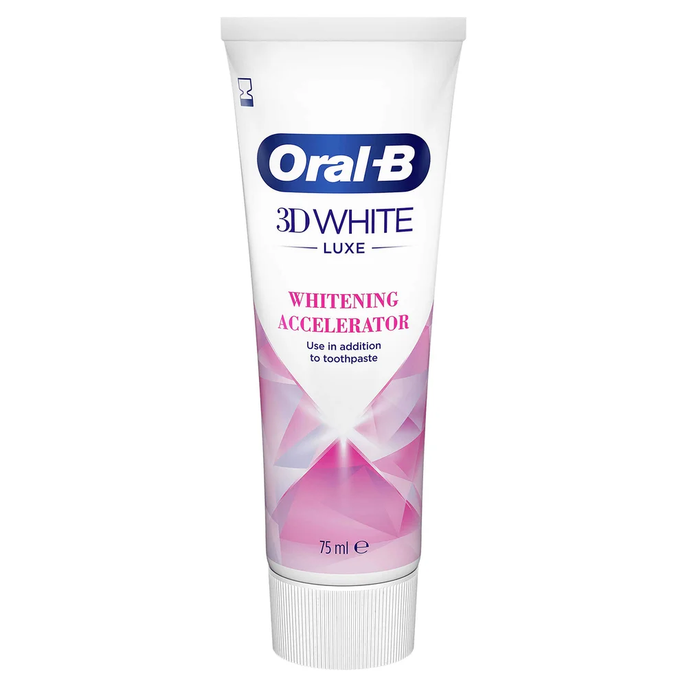 Oral B 3D White Luxe Whitening Accelerator 75ml Image 1