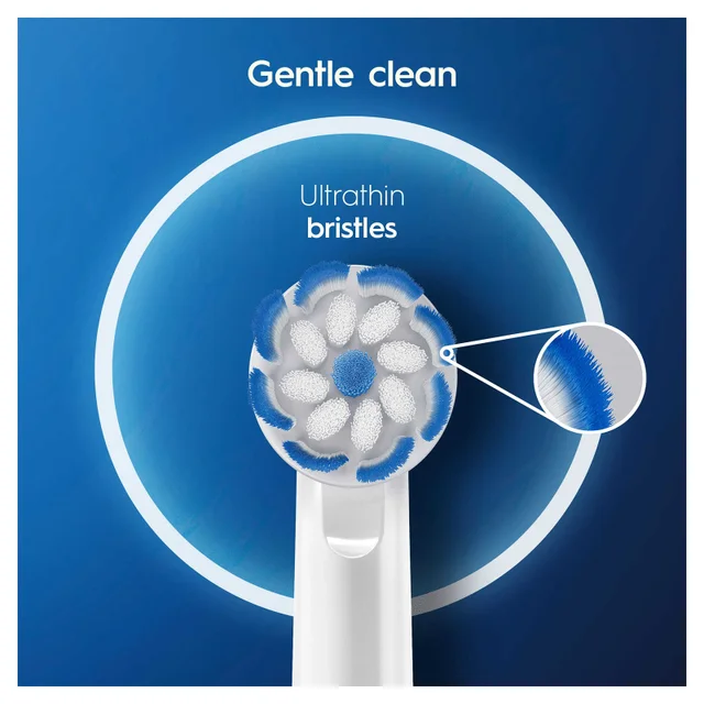 Oral B Sensitive Clean Toothbrush Heads, 12 pack