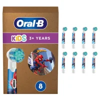 Oral-B Kids Spiderman Toothbrush Heads – Pack of 8 - undefined undefined