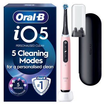 Oral B iO5 White Electric Toothbrush Designed By Braun