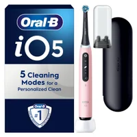 Oral B iO5 Pink Electric Toothbrush Designed By Braun - undefined undefined