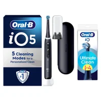 Oral B iO5 Black Electric Toothbrush Designed By Braun