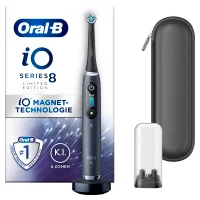 Oral B iO 8 Limited Edition Electric Toothbrush, Travel Case - Black (Dentist)
