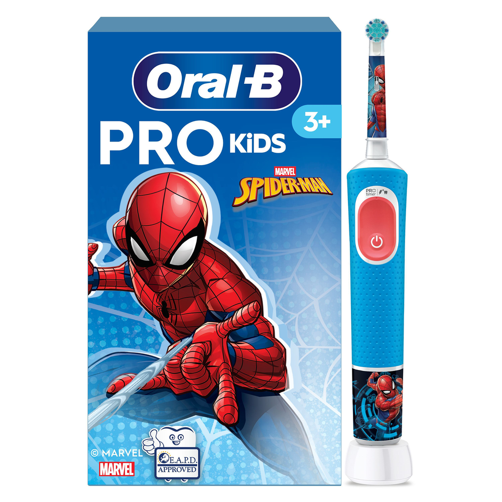 Oral-B Pro Kids Spiderman Electric Toothbrush Image 1