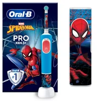 Oral-B Vitality Pro Kids Spiderman Electric Toothbrush with Travel Case - undefined undefined