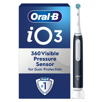 Oral-B iO3 Matte Black Electric Toothbrush