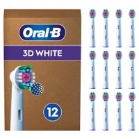 Oral B 3D White Toothbrush Head, 12 pack