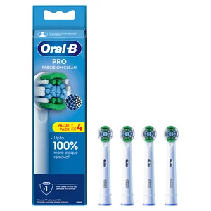 Oral-B Pro Precision Clean Toothbrush Heads White 4 Pack