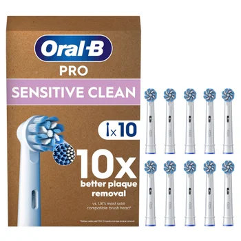 Oral-B Pro Sensitive Clean Toothbrush Heads 10 Pack