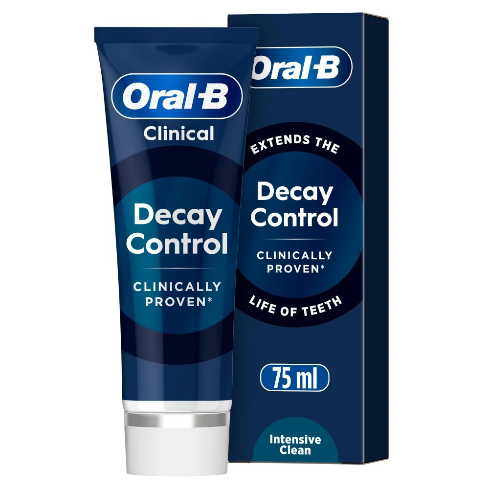 Oral-B Clinical Decay Control Intense Clean Toothpaste 75ml Image 1