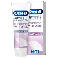 Oral B 3D White Express Whitening Glossy White Toothpaste 75ml - undefined undefined