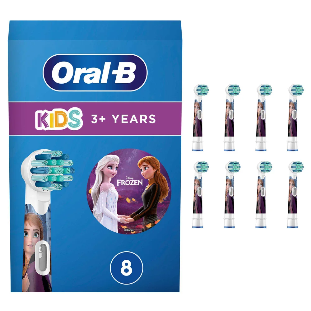 Oral-B Kids Frozen Toothbrush Heads – Pack of 8 Image 1