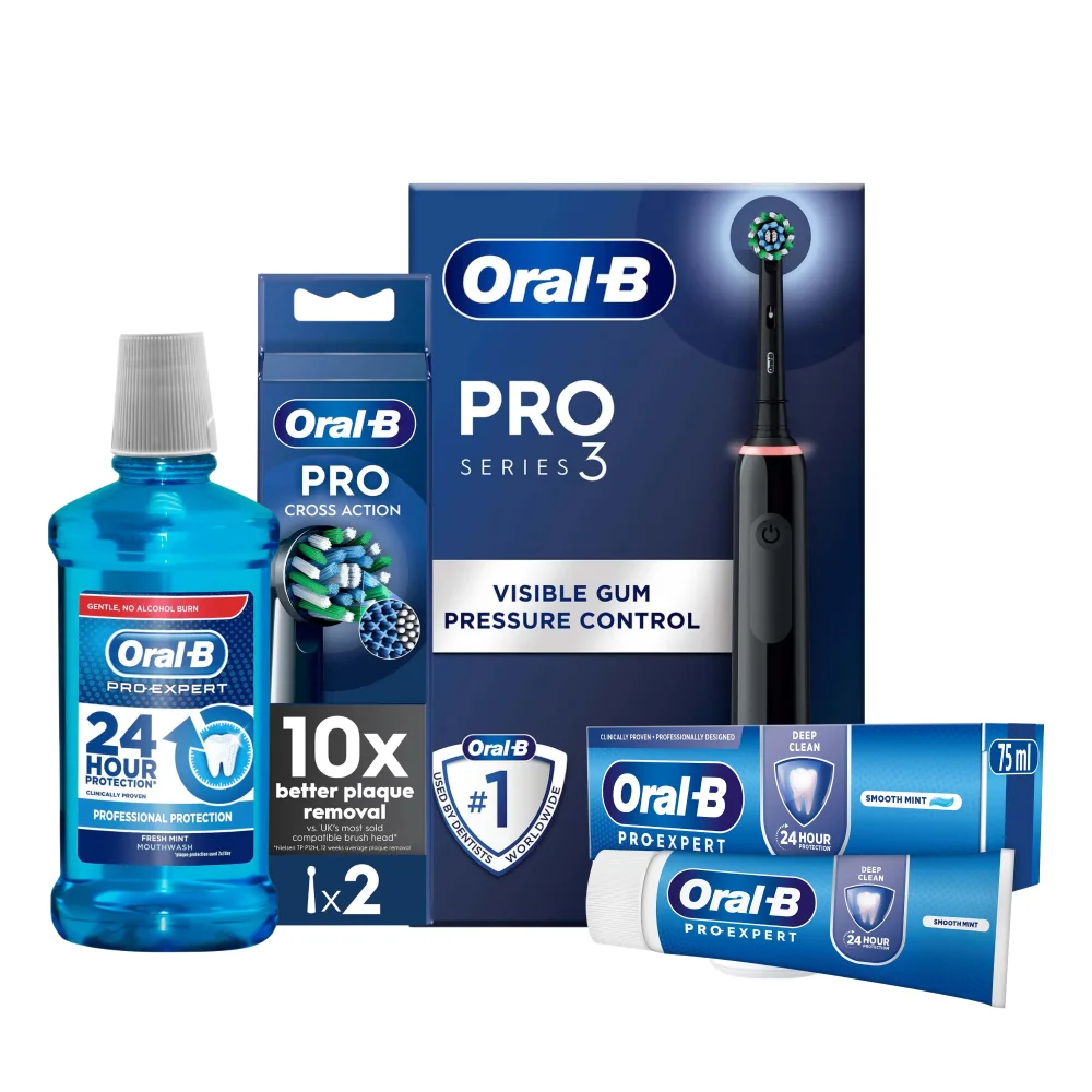 Oral B Essential Fresh & Clean Bundle Image 1